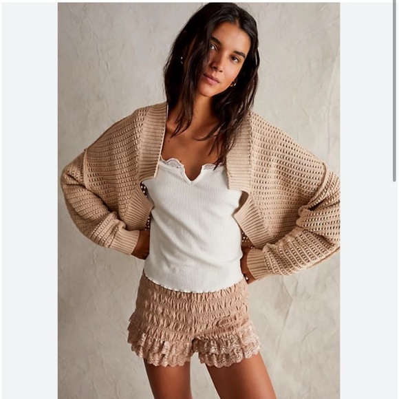 We The Free East To West Cardigan in Natural Size Small - Picture 1 of 6